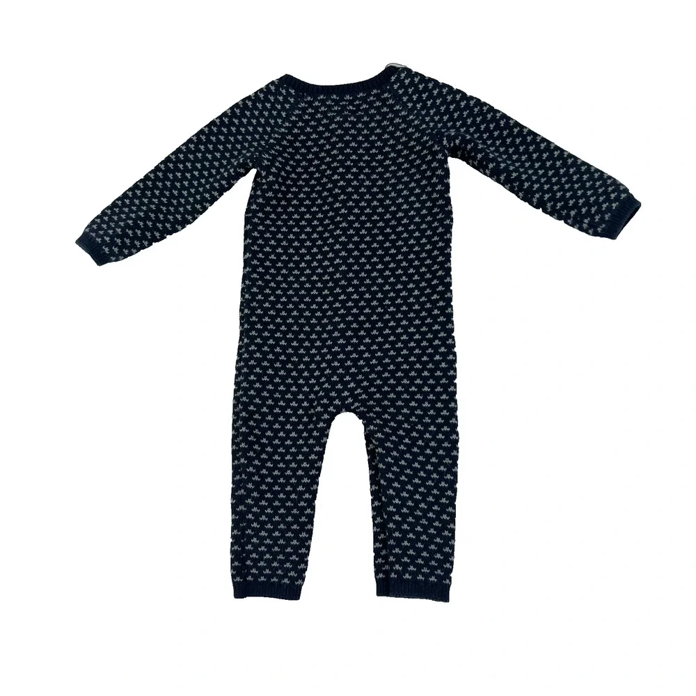 Carter's Organic Little Planet Jumpsuit 9 Month Organic Cotton Sweater Knit